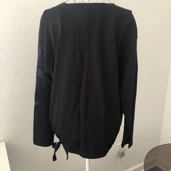 Dries Van Noten Hargan Embroidered Jersey Top